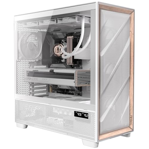 ANTEC FLUX PRO White [E-ATX フルタワー Flow Luxury PRO White 4×140mm、2×120mmファン搭載]