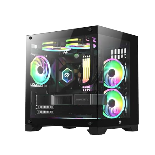 Bluegears 【並行輸入品】 Bluegears Bgears b-Pellucid MicroATX ゲーミング インフィニティ 強化ガラスとUSB3.0×2 (ファン別売)