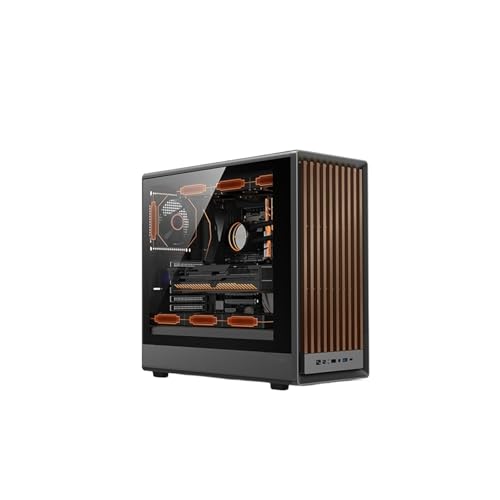 EMNXSDKT 互換性がありますパワートレイン G1 G2 G3 ゲーミング 、ATX M-ATX ITX サイド透明シャーシ、360mm 水冷対応デスクトップコンピュータシェルに対応(G1)
