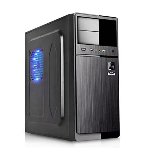 ZhaoGangLi ミドルタワー ゲーム SECCシートATX MATXデスクトップシャーシサポート26cmグラフィックスカード ミニタワー型 (色 : Black, Size : 40x19x41cm)