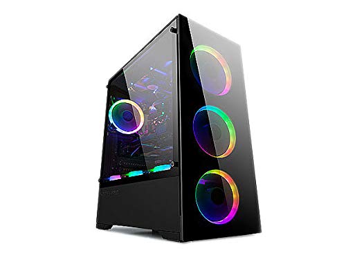 Bgears b-Voguish-RGB ゲーミングPC ATX 、内容: 120mm ARGBファン6個、10ファンコントローラー1個、リモコン1個、USB3.0、EATXマザーボードまで対応、最大380mmまでのグラフィックカードに対応 BG01725