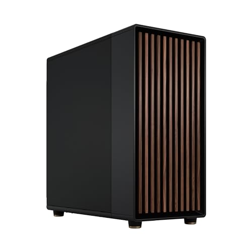 Fractal Design North XL チャコールブラックメッシュ - 140mm Aspect PWMファン3個付属 - Type C USB - EATX エアフローフルタワーPCゲーム FD-C-NOR1X-01