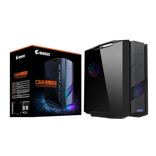 GIGABYTE 【Amazon.co.jp限定】GIGABYTE AORUS C601 GLASS ミドルタワー型 ブラック AC601G CS9715 AC601G ICE