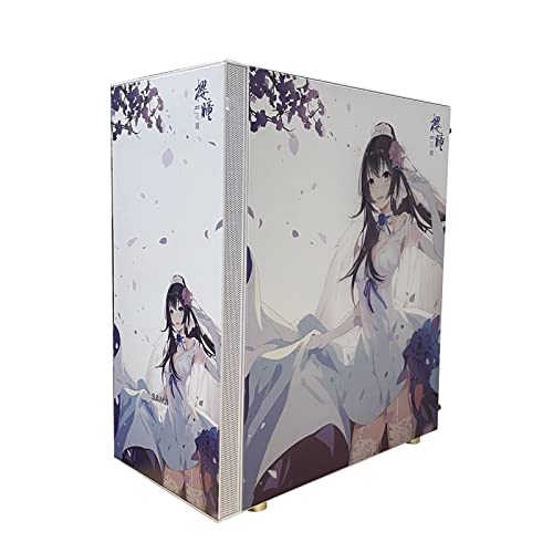 upim BBNB ゲーミング ミッドタワー PCゲーム ATX/M-ATX/ITX - フロントI/O USB3.0ポート - 強化ガラス製サイドパネル - あなただけの