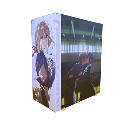 upim BBNB ゲーミング ミッドタワー PCゲーム ATX/M-ATX/ITX - フロントI/O USB3.0ポート - 強化ガラス製サイドパネル - あなただけの