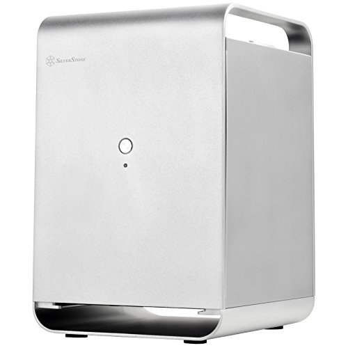 SilverStone Mini-ITXマザーボード対応 Air Penetratorファン内蔵 垂直配置 ドライブを搭載可能 SST-CS01S-HS