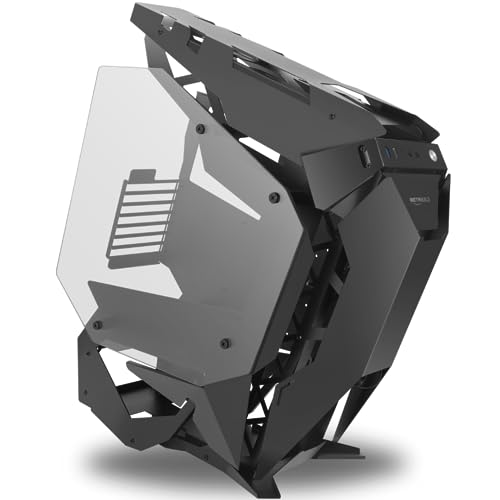 METABUILD XtremeCase PC Gaming ATX - 高風量 ゲーミング - 360mm 水冷サポート - USB 3.0 HDオーディオI/Oパネル MB410X