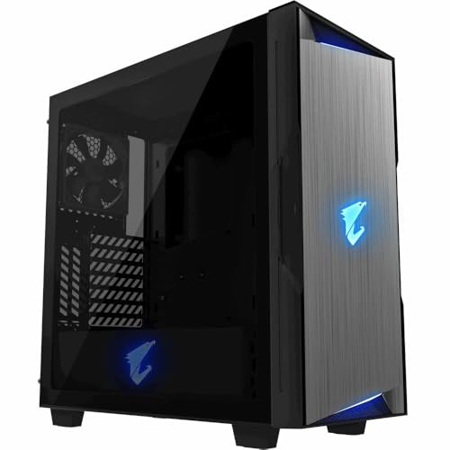 GIGABYTE AORUS C300 GLASS ミドルタワー ATX 強化ガラスウィンドウ GB-AC300G