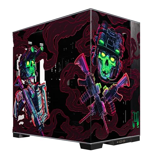 Meta PCS Night Reaper Lian Li O11 Dynamic EVO RGB - フルタワー ATX - 強化ガラス製ゲーミングコンピュータ モジュラーデザイン 高エアフロー カスタマイズ可能なRGB照明付き