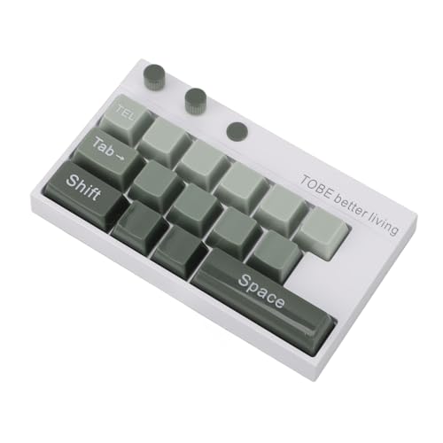 SOCOCO デスクトップオーナメント 光る数字スティック付きオーナメント ゲーミングキーボード装飾 デスクトップオフィスホーム用 発光ディスプレイ装飾 メカニカルキーボード メカニカル (緑) SOl5b9p2xza8-14