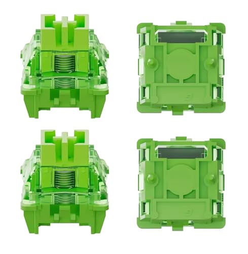 ZYMENGXZI Bouncy Green Dragon Magnetics Mech Switchs 簡単な取り付けとゲーム/キーボード向けの超応答性の触感 磁気ゲーミングキーボード