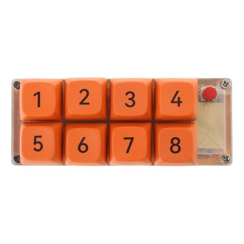 FPHTXEUNZTJ 片手操作ゲーミングキーボード マクロ定義バックライト付き 高感度で人間工学的で効率的なテンキーパッド