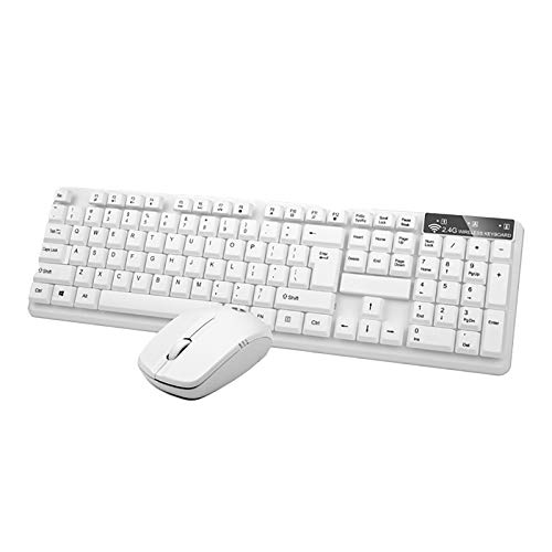 GeRRiT 1個機械式ゲーミングキーボードメカニカルキーボード無線防水白いインクルード充電式LEDバックライトオフィス - - 1Qq8BP3nL10505