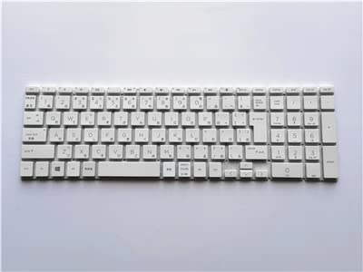 IDVL [IDVL]HP Pavilion Gaming 15-dk 日本語キーボード ノートPC用 白色 バックライト無し