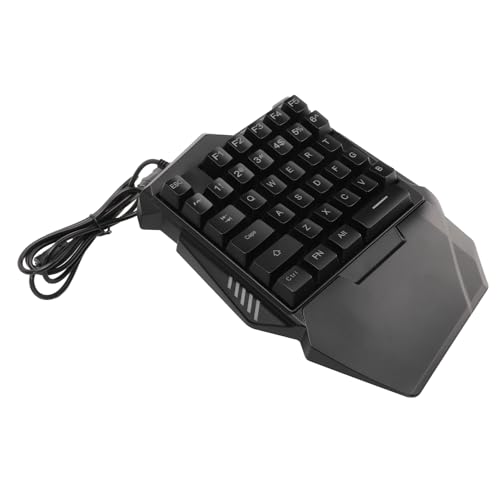 PDUIBC 1個ゲーミングキーボード有線キーボード機械的プログラム可能打ち感が良い防衝突防水仕様高速反応12個の機能拡張FNキ LZ17-251231
