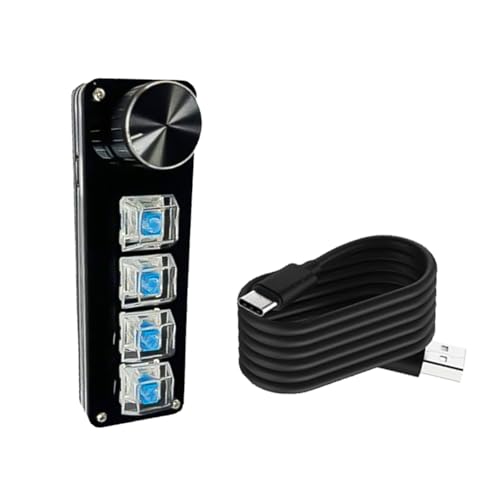 SoftNesth コンパクトメカニカルゲーミングキーボード 68キー タイピング用 LEDバックライト付き クリアレター オフィスホーム用(ブラック) QQ420250712