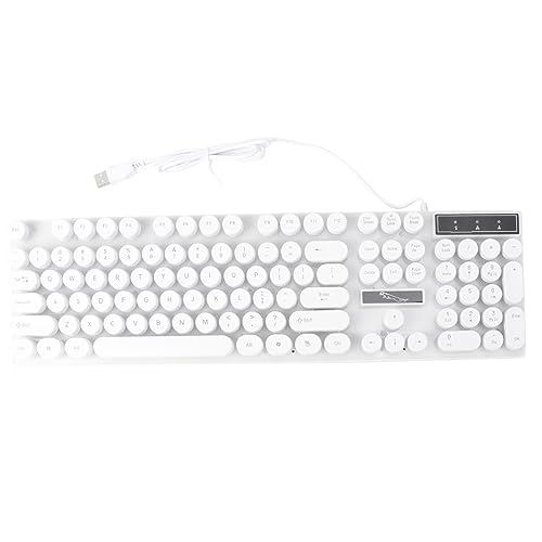 Phantasmia メカニカルゲーミングキーボード、コンピューター、USBキーボード、LEDバックライト付きキーボード、有線ゲーミングキーボード、コームディフューザー、USBコンピューターキーボード Ph-VFH50755SJP