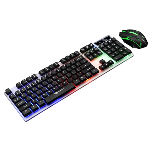 XOXOXT 104Key コードキーボードセット 3 色バックライト付きメカニカルスタイル USB インターフェース仕事と遊び用メカニカルスタイルゲーミングキーボード