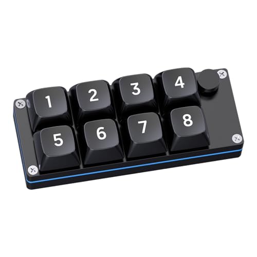 QUXVUIS コンパクトな片手キーボード USBミニゲームキーパッド メカニカルゲーミングキーボード EL039717-01HXHCD00016117