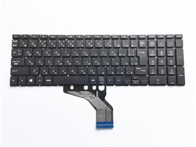 IDVL [IDVL]HP Pavilion Gaming 15-cx キーボード ノートPC用 日本語配列 黒色 バックライト無し