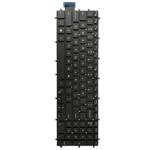 Loigohon バックライトなし人間工学キーボード G3 15 3579 3779 5587 G7 7588 – ゲーミングノートPC用交換キーボード for 高耐久設計と静かな操作 0BUUZ3C1