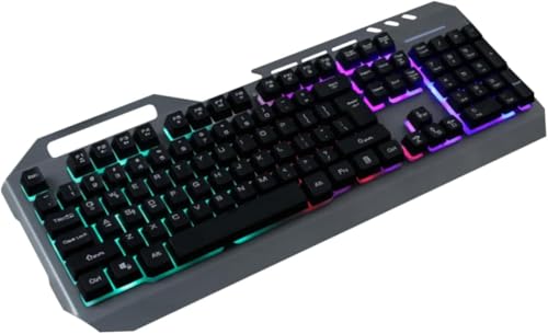 Phantasmia プラグアンドプレイキーボード、USBゲーミングキーボード、コンピューター照明キーボード、ゲーミングキーボード、メカニカルキーボード、LOL有線キーボード Ph-AGM71412SJP