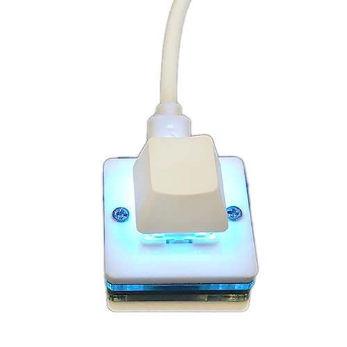 YESKAKA USB キーパッド シングルキー コピー ゲーミング メカニカル キーボード プログラミング 赤/緑/茶/サイレント ホワイト スイッチ キーパッド ゲーミング キーボード