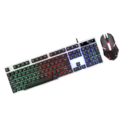 ゲーミングキーボード 光る 充電 keyboard ps4/ps5対応 2.4G 有線接続をサポート防衝突 7色ゲーミング SDJP24091608BH3330