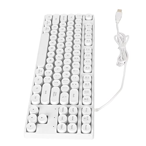 MIASIFAN ミニワイヤレスキーボード、カラフルなバックライトキーボード、2.4 Ghzメカニカルゲーミングキーボード、タッチキーパッド、STBラップトップ用Xボックス、メモリ機能、マルチフィンガー機能 JP385240913