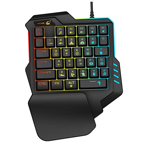 Generic ゲーミングキーボード バックライト搭載 电脑ゲーム用キーボード 家庭や学生寮で使用可能 XJGVLM0Z9O