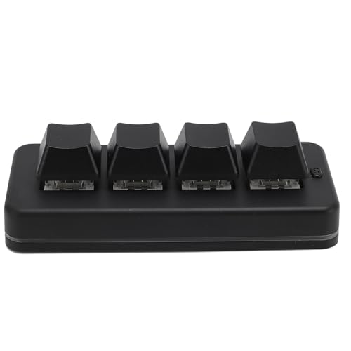 SENECESLI ゲーマーおよびプログラマー向けのカスタマイズ可能なマクロ キーを備えた 4 キー キーパッドを備えたメカニカル ゲーミング キーボード SENECESLI69qnxtdsi1