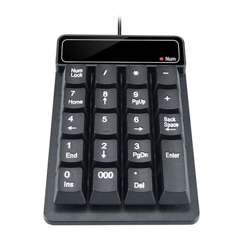 Bsbpeuwpcj キーボード 片手キーボード6キー1ノブ 回転ノブ付き3種接続を支持 7色のRGB 赤軸メカニカルキーボードBluetooth対応/有線/2.4G接続 軸体交換 回転ノブ付き 18キャラクタ 6連打 左手ゲーミングキーボード カスタム可能なキー 小型キーボード Windows対応 ゲーム/メディア/作業制御 (6キー1ノブ, 黒色) LZ448-250818