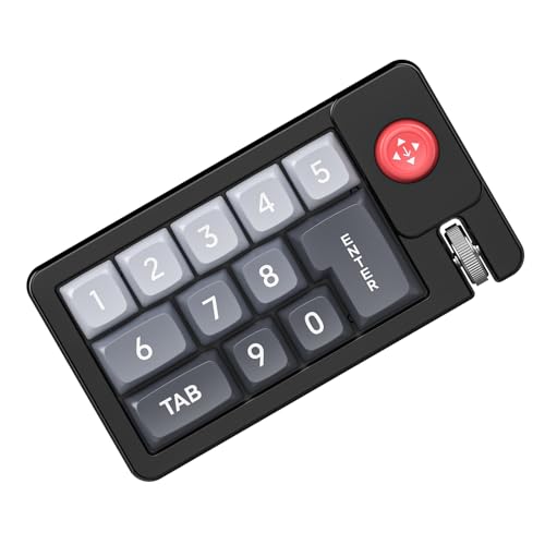 VIBRIPRIYA K810 小型キーパッド 12 キーホットスワップ可能カスタマイズ可能なメカニカルゲーミングキーボードサポートマクロとジョイスティック WJP11250418