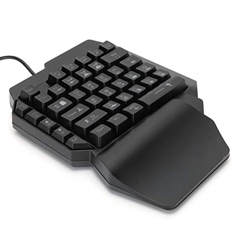 SoftNesth 片手キーパッド ゲーミングミニキーボード USB接続 キーボード 人間工学 業務 学習 作業 ゲーム(F6キーボード) T-JP442250710