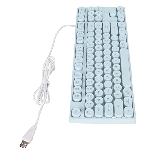 Generic USBキーボード 87キー ブラック – ゲーミング対応 静音設計 バックライト付き デスクトップ用 (ブルー) YDG9H51219Q5-69