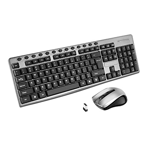 Fpbiagoq キーボードゲーミングセット人間工学に基づいた 104 キー PC キーパッドコンピュータラップトップ PC ゲームキーボードセットゲーム