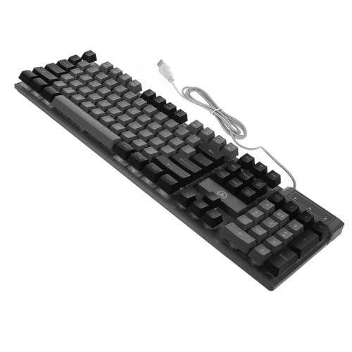 SoftNesth LEDメカニカルキーボードホットスワップ可能なゲーミングキーボードコード付きキーボード87/108キーゲーミングキーボードコンピュータラップトップ用 T-JP442250710