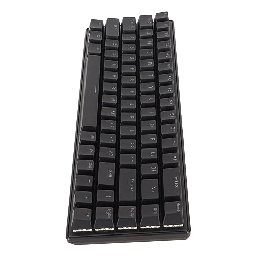 Zerodis コンピュータキーボード、USB有線接続68キーゲーミングキーボードRGBバックライト付きプラグアンドプレイ家族向け (黒) Zerodis0oc9qegg2t-11