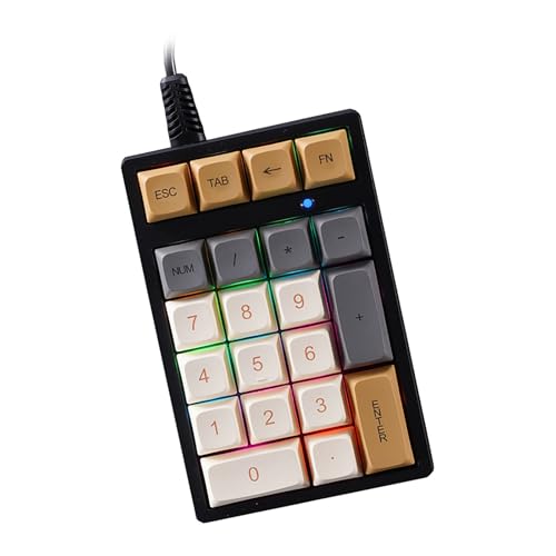 ガスケット テンキー ゲーミングキーボード ナンバーパッド Bluetooth対応 5.0/2.4ghz/有線 ホットスワップ対応 フォーム アルミニウム合金製ノブ 1000mAhバッテリー プログラム可能 Win/ゲーム) SDJP24091608BH3341