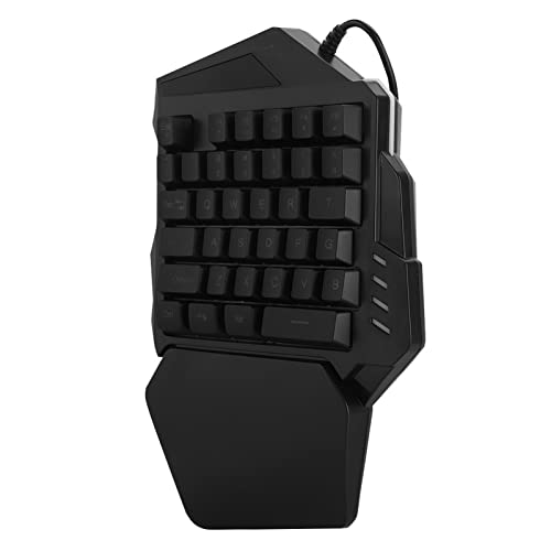 DRBVXCV 片手キーパッド USB 2.0 ゲーミングミニキーボード キーボード 作業 業務 学習 ゲーム 8zcl21-3