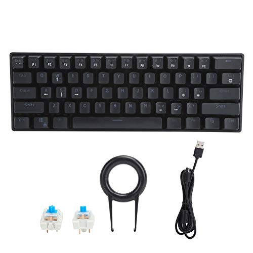 TOPINCN ABS素材 有線メカニカルキーボード キーボード 接続簡単 小型 学習 ゲーム 作業 業務 ゲーミングキーボード Zerodis.ba8xskc1w9245