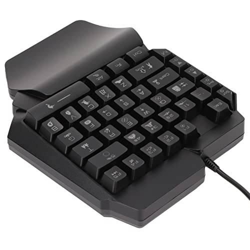 GErnie 片手ゲーミングキーボード ミニフィールワンハンドゲーミングキーボード RGB USBキーパッド ゲーム携帯電話用 片手ゲーミングキーボード gernieuzykbdsm58