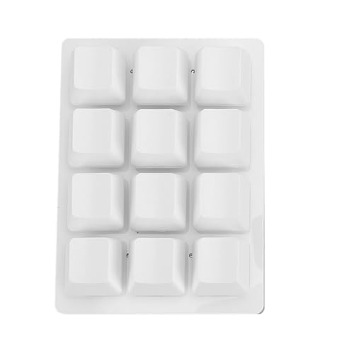 Vbestlife 12キーメカニカルゲーミングキーボード、片手でプログラム可能なメカニカルキーボード、USB有線およびホットスワップ可能なRGBマクロキーボード、プラグアンドプレイ多機能、赤いスイッチ (白) Vba5h9f18t7p-11