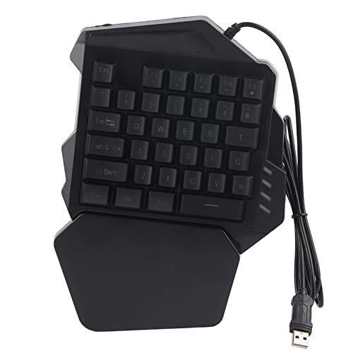 FPHTXEUNZTJ 片手キーパッド 高い互換性 キーボード ゲーミングミニキーパッド 人間工学 業務 作業 ゲーム 学習 G6251005
