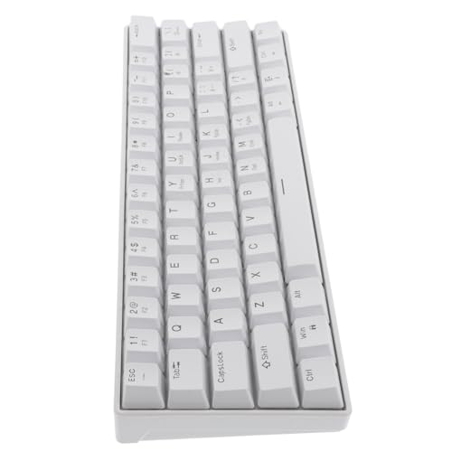 CHICAMPERA キー 有線メカニカルキーボード バックライト搭載 ホワイト発光 ゲーミングキーボード ノートパソコン対応 コンパクト設計 用 X083281138C