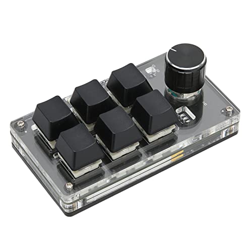 VIBRIPRIYA 61キーメカニカルゲーミングキーボード、ポータブルLEDバックライトキーボードメカニカルレッドスイッチ有線USB Cキーボード、 PCラップトップ用 JP117240601