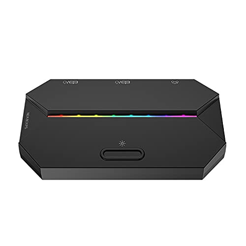 Yangyou Nintend Switch 用G6Lゲーミングキーボードマウスコンバーター ポータブル有線モバイルコントローラーアダプター