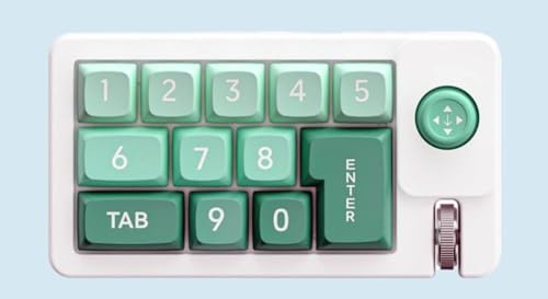 LumingLight ジョイスティック制御とマクロカスタマイズを備えたプロフェッショナルメカニカルゲーミングキーボードカスタマイズ可能なキーパッド12キー 熱抜插/ホットスワップ RGBバックライト (A)