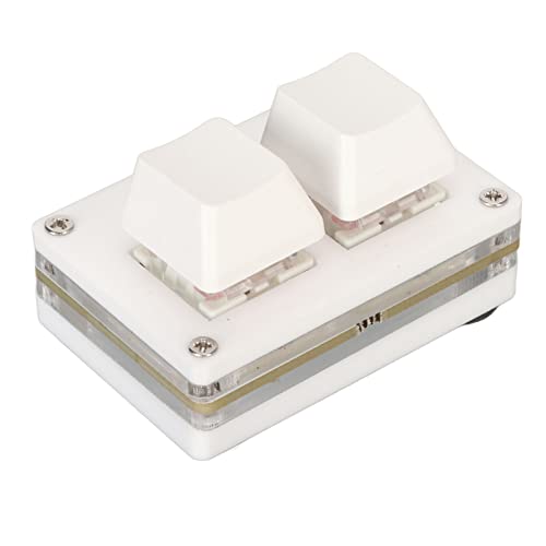 Generic メカニカルゲーミングキーボード 2キー RGB LED対応 – 静電気防止ESDチップ採用 人間工学デザイン Nキーロールオーバー アクリルパネル内蔵