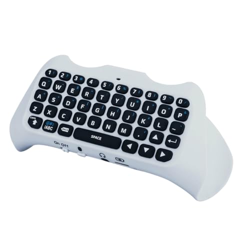Generic ワイヤレスチャットパッド ゲーミングキーボード コントローラー対応 人間工学設計 簡単接続 長時間使用可能、ゲーム中コミュニケーションに便利 ミニサイズで省スペース J63FJ